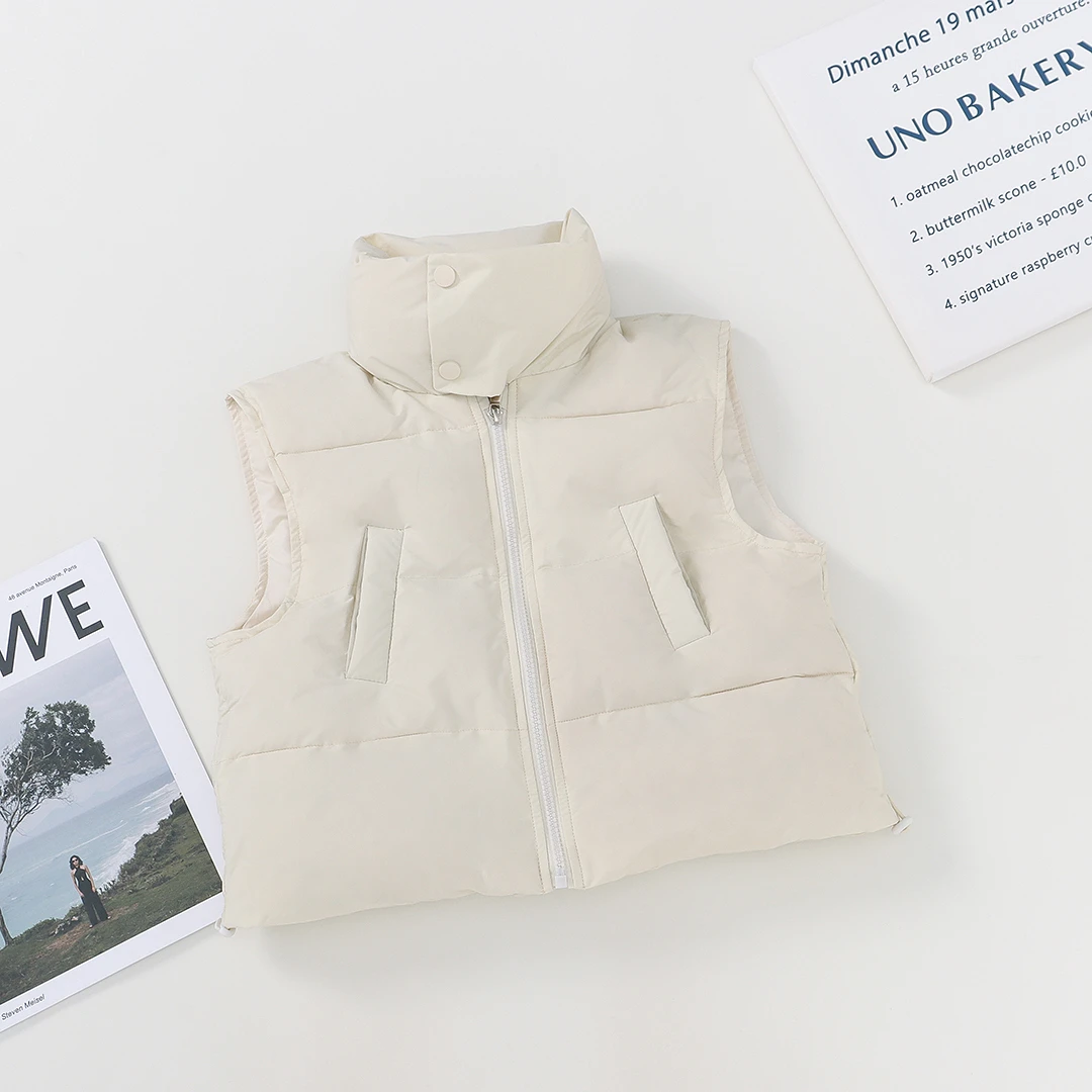 【panda】冬款儿童时尚韩版石墨烯马甲百搭外套 39093