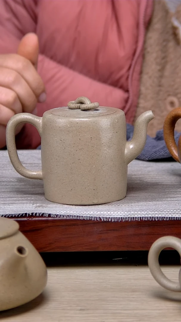 【闪购商品】紫砂茶壶本绿双圈