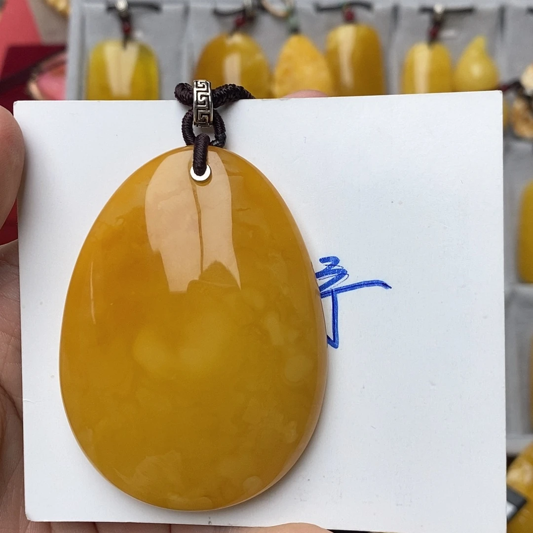 琥珀手链未镶嵌天然蜜蜡