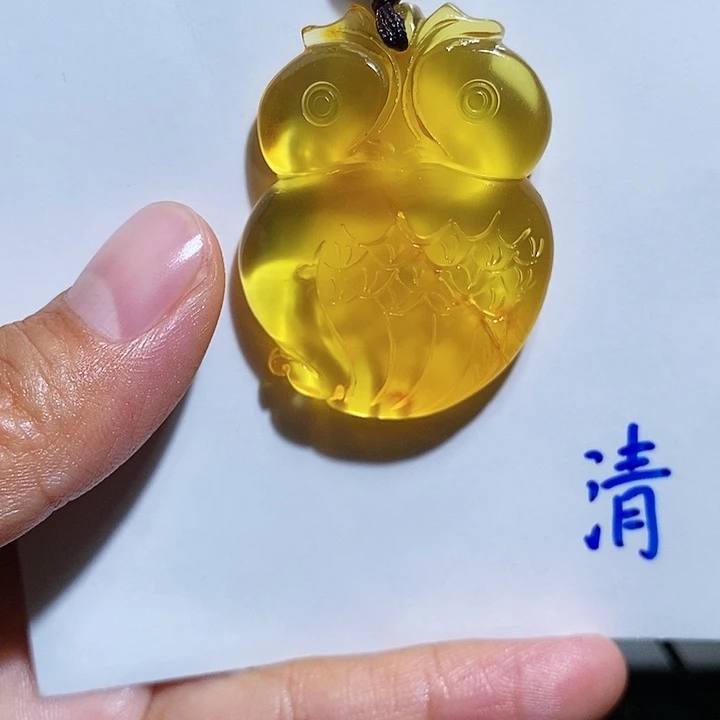 定制琥珀未镶嵌琥珀蜜蜡吊坠