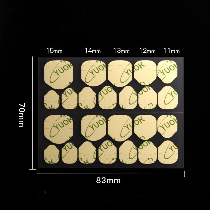 【皇胶】牛皮纸超粘果冻皇胶，10张贴