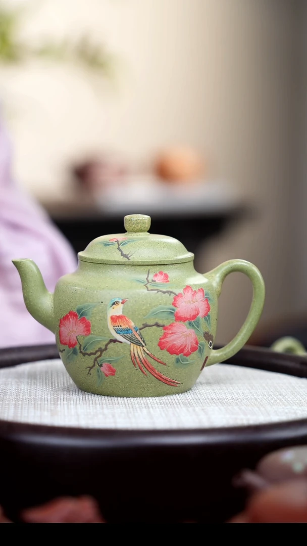【闪购商品】紫砂茶壶豆青砂宫灯