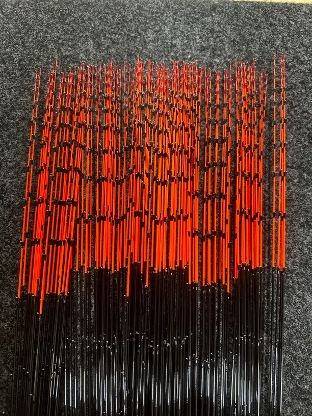 4.0/5.0元径大元玻纤竿稍海筏竿稍微铅竿稍筏钓竿稍