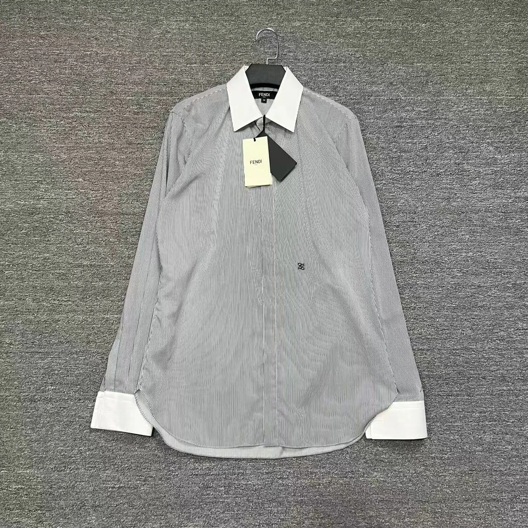 Fendi/芬迪条纹衬衫/39/全新