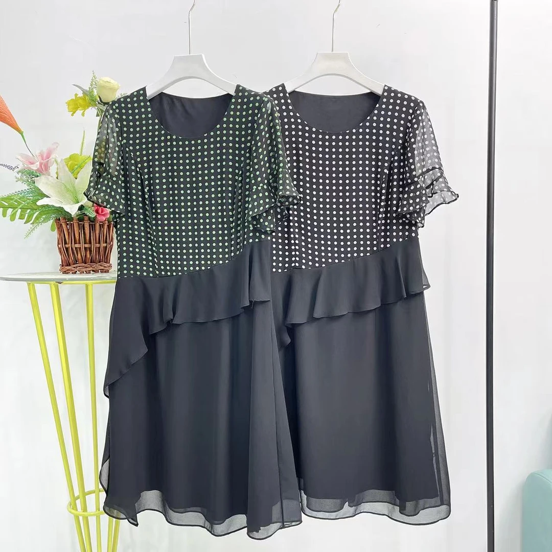 【Z551】2024新款时尚修身高端气质洋气连衣裙【直播间实物为准】