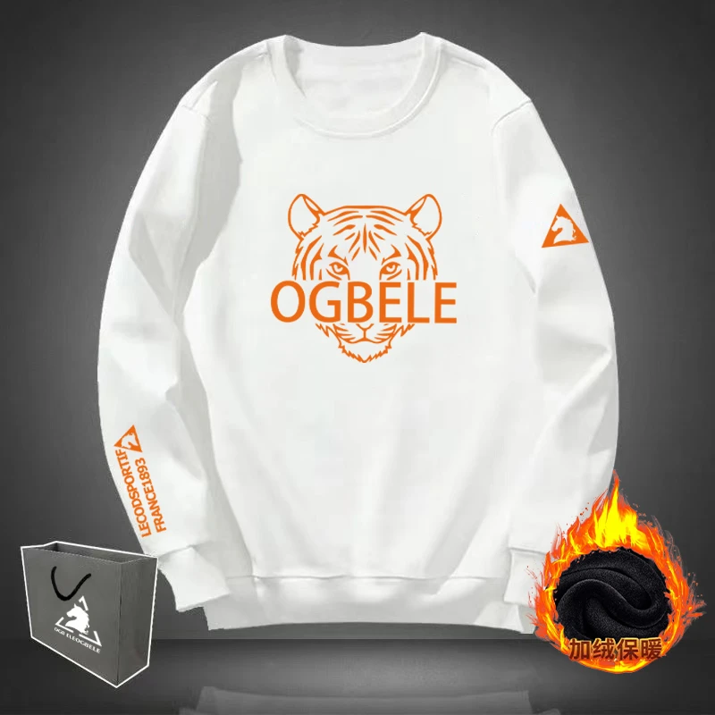 男士高档卫衣男长袖卫衣秋装加绒加厚秋冬季新款休闲百搭纯棉圆领