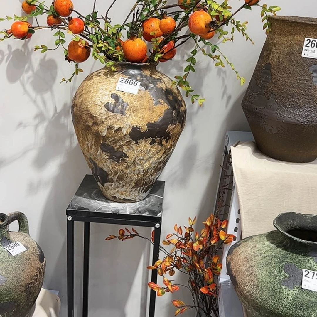 【闪购商品】瓶2866高38口11陶瓷花瓶无孔