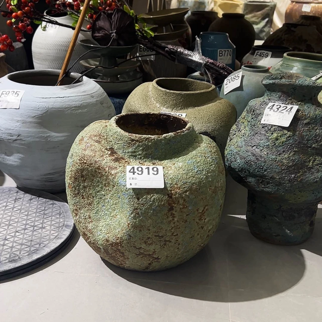 【闪购商品】瓶4919高23口11陶瓷花瓶无孔