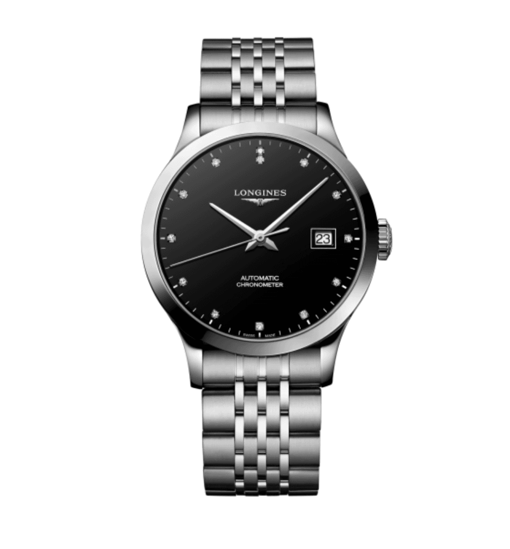 95新 Longines/浪琴 绅博/浪琴/L2.820.4.57.6/38.5mm/22年盒证