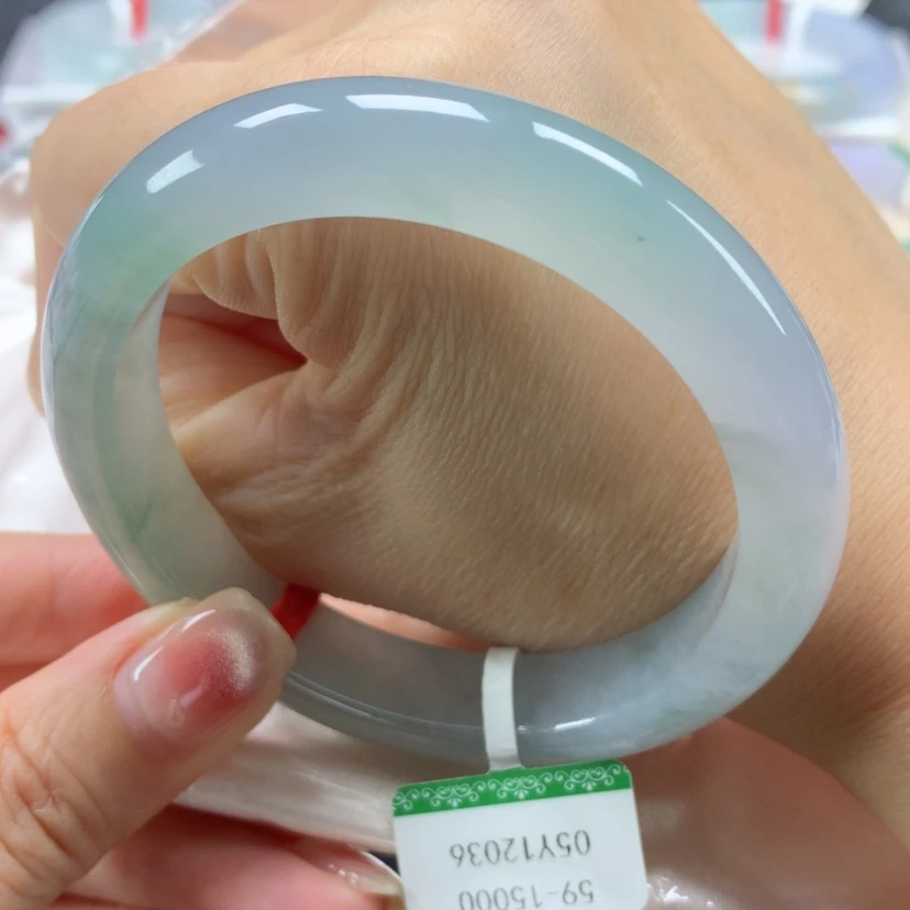 【闪购商品】翡翠手镯未镶嵌59圈