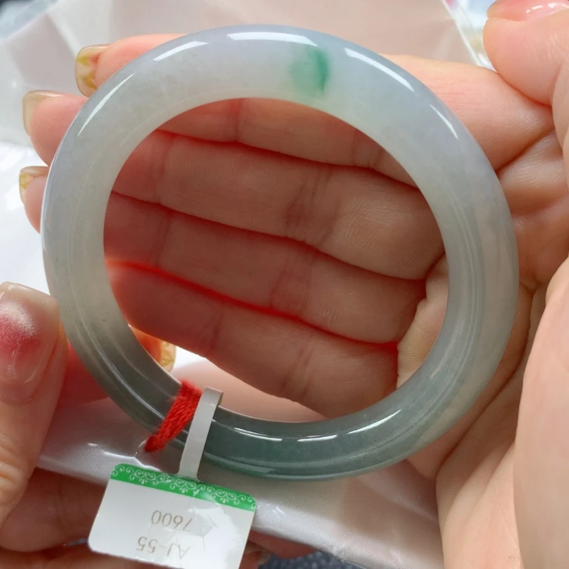 【闪购商品】翡翠手镯未镶嵌55圈