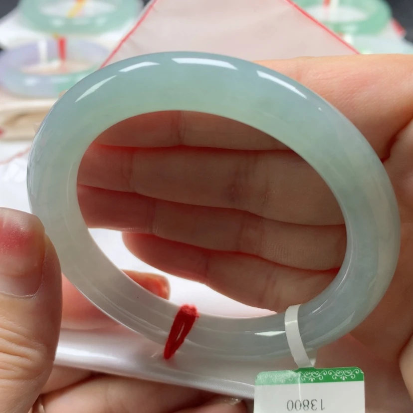 【闪购商品】翡翠手镯未镶嵌57圈
