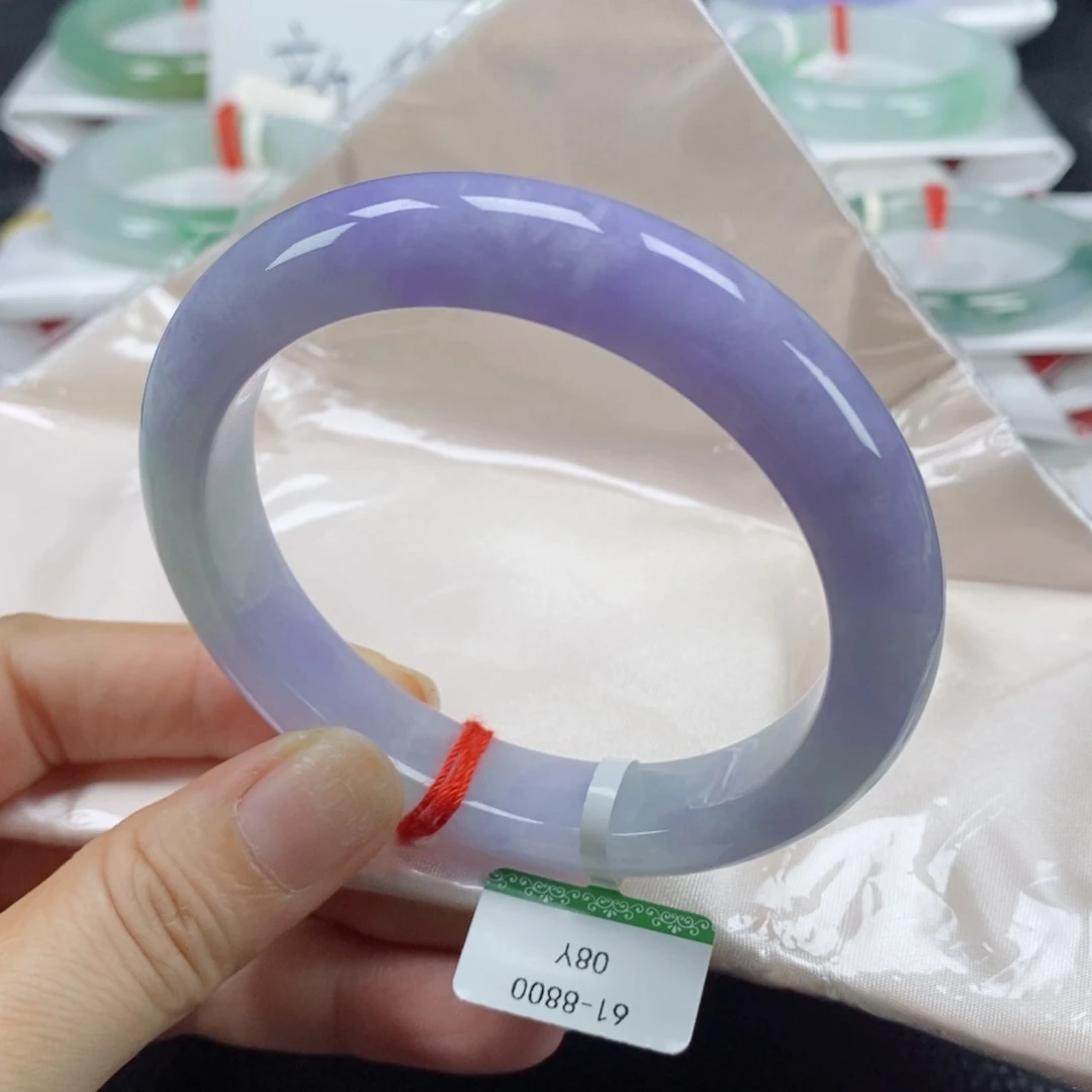 【闪购商品】翡翠手镯未镶嵌61圈