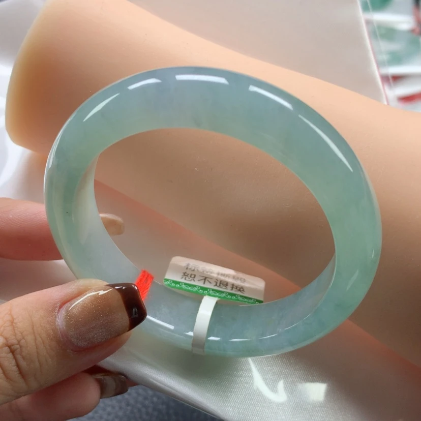 【闪购商品】翡翠手镯未镶嵌54➕