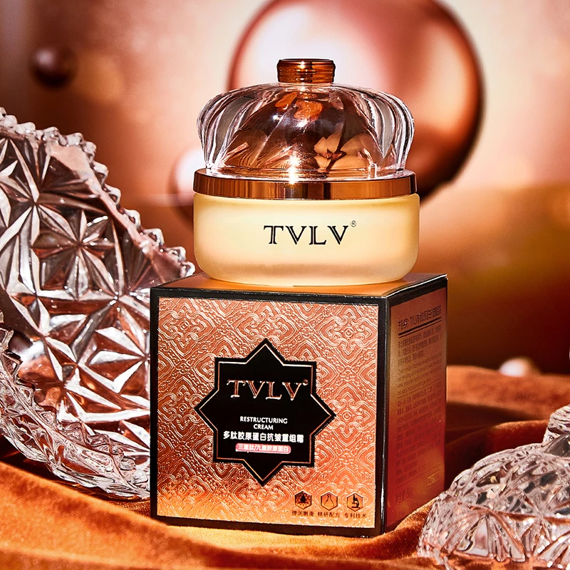 【主播补贴】TVLV多肽原蛋白抗皱滋养紧致重组霜福利靠抢抗皱霜