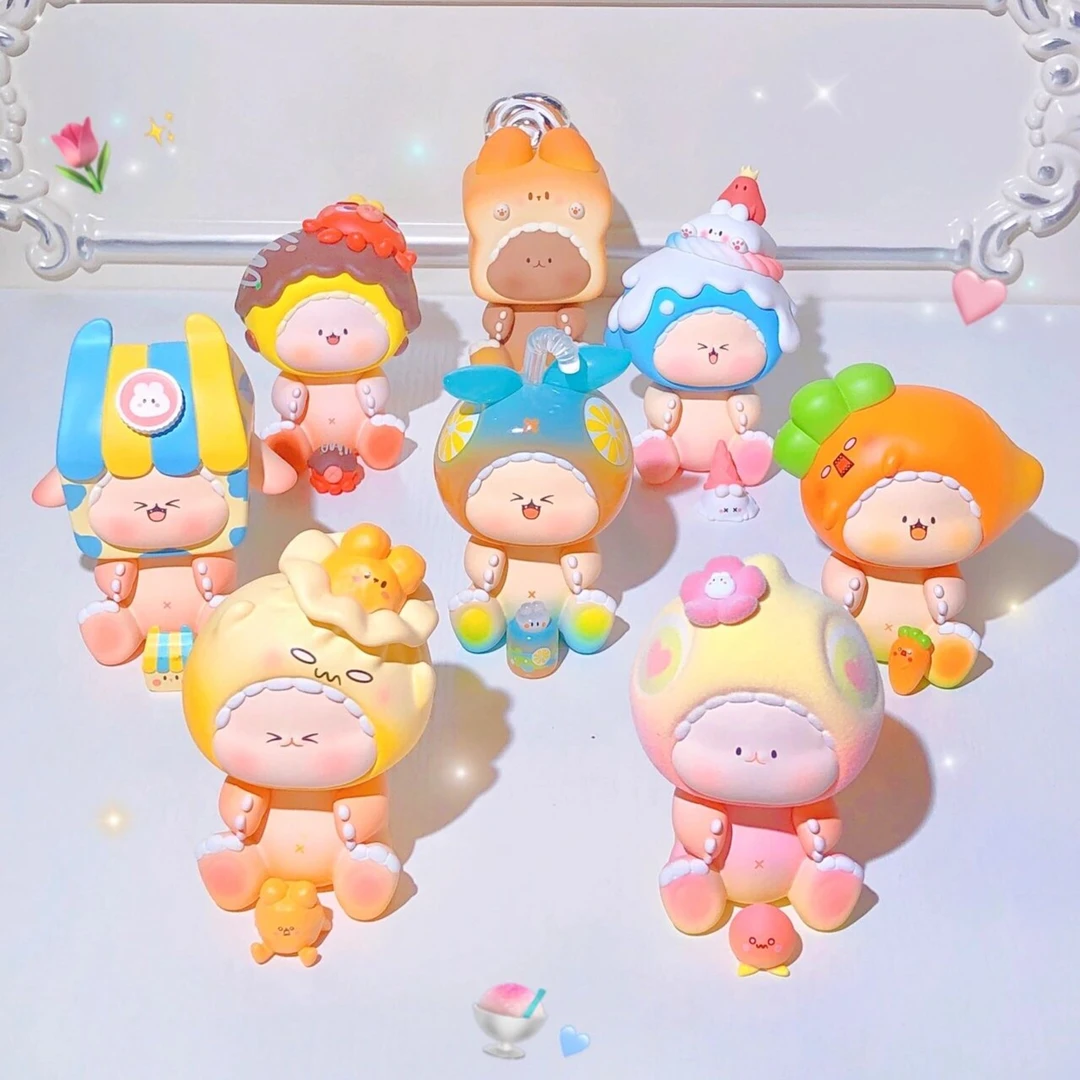 【直播间代拆】正版现货AOWOO嗷呜咬一口系列潮玩盲盒呆萌手办产品