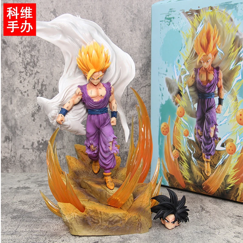 【科维潮玩】第二弹悟饭36CM双头雕七龙珠周边模型手办摆件礼物现货