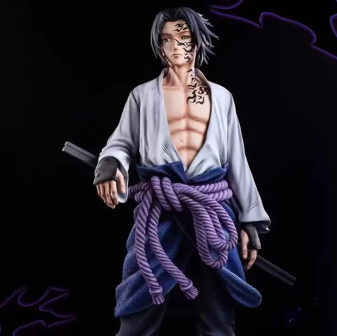 【科维潮玩】咒印佐助35cm 火影忍者潮玩喷油版雕像手办摆件 现货