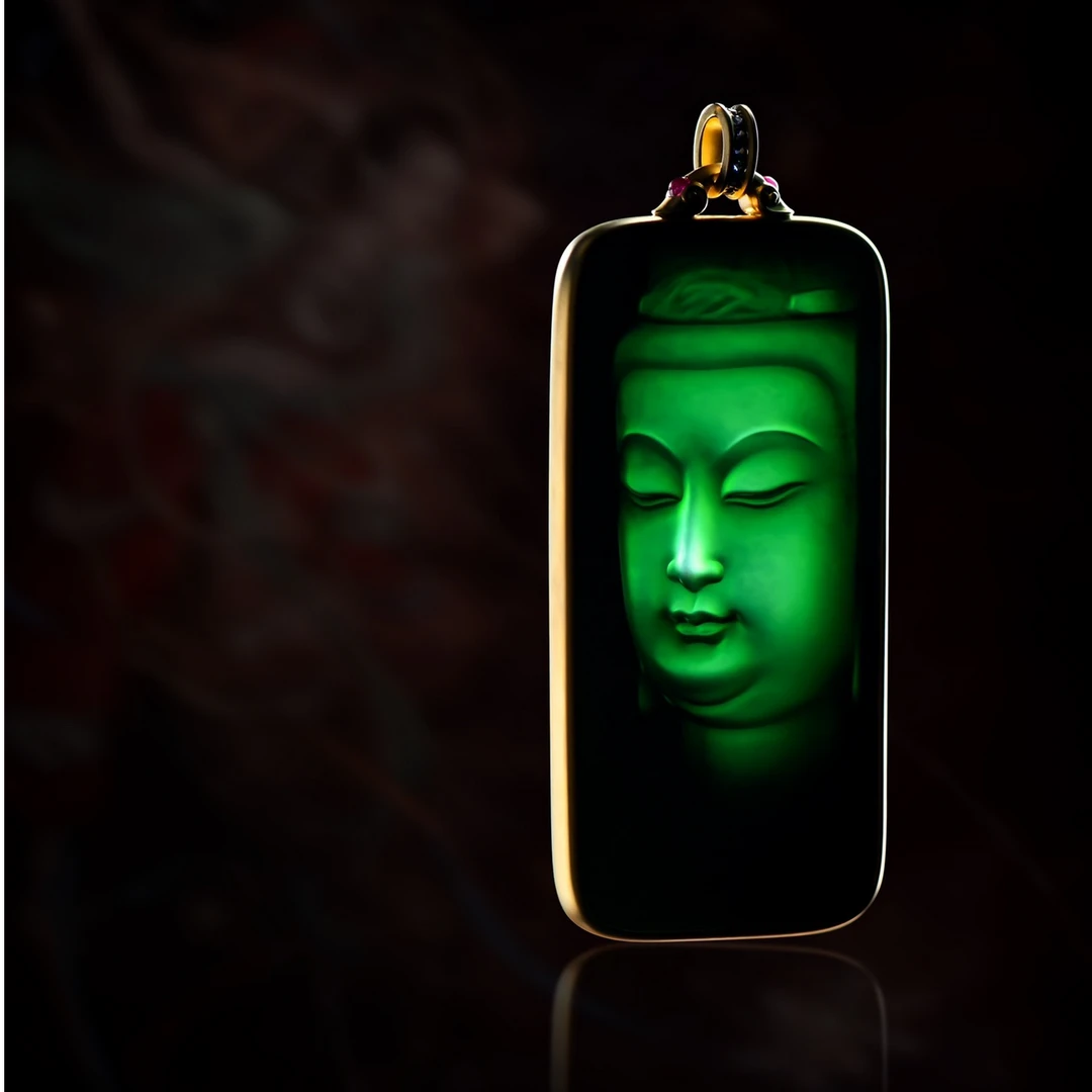 佳佳翡翠-佛影禅心