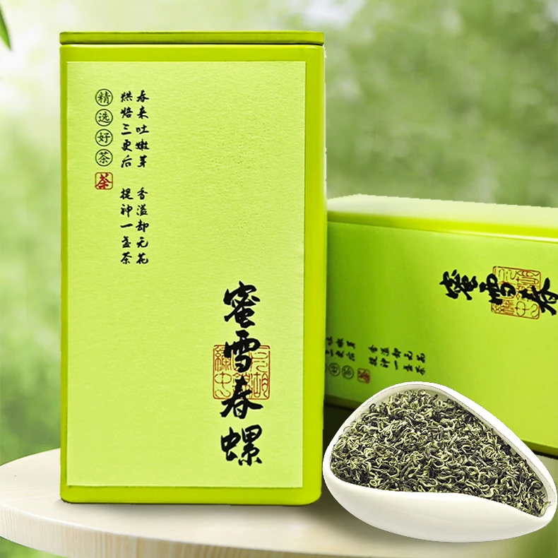 宁新记2024明前绿茶花香豆香碧螺春蜜雪春螺