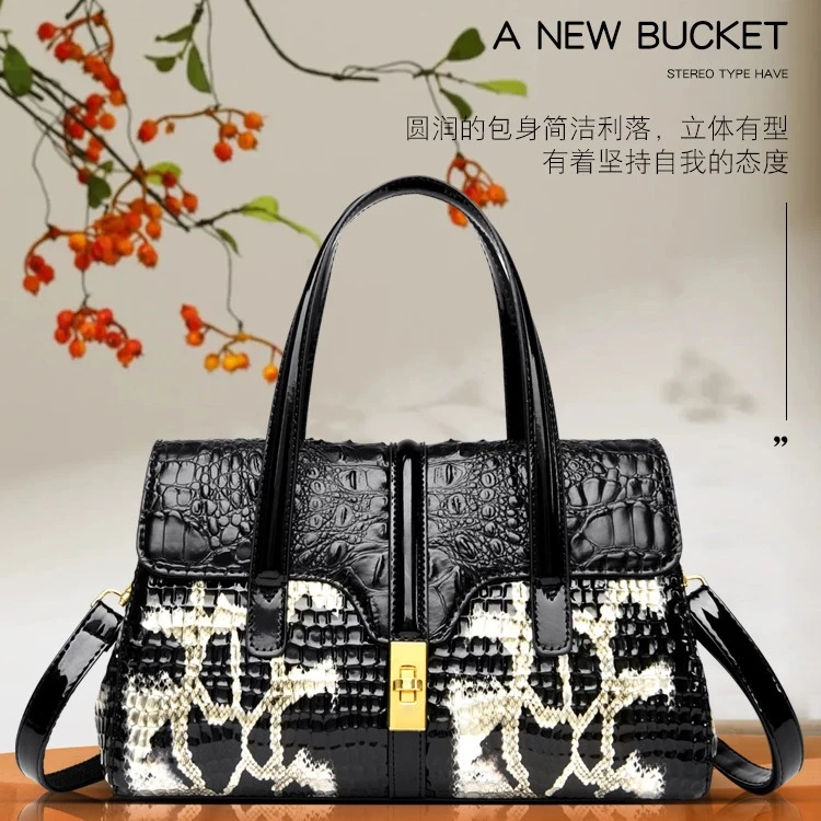 【粉丝专享长31宽19厚12】手提包轻奢时尚肩包气质高档百搭6143