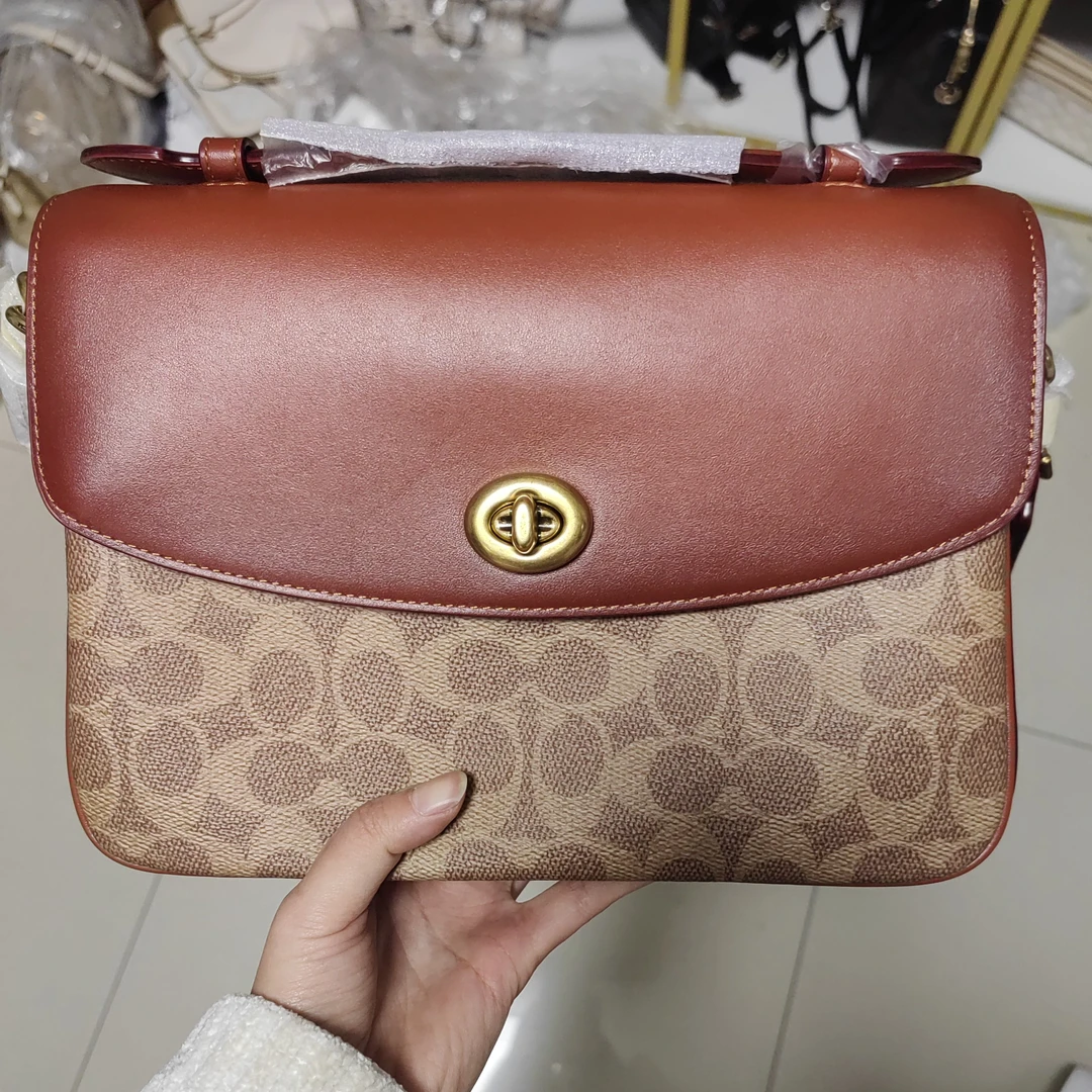 95新 COACH/蔻驰 c2蔻驰邮差蔻驰邮差