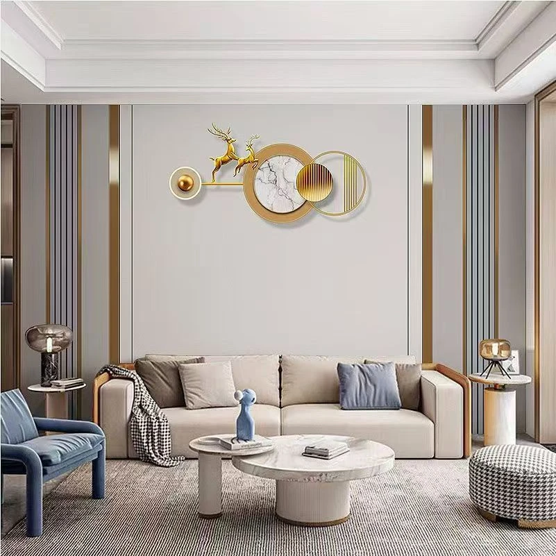 定制碳晶板时尚现代轻奢立体墙画家 客厅沙发卧室电视背景墙壁画