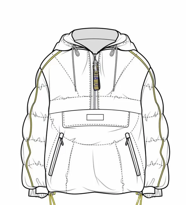 时尚男女同款休闲修身保暖秋冬加厚连帽情侣款百搭时尚黑武士