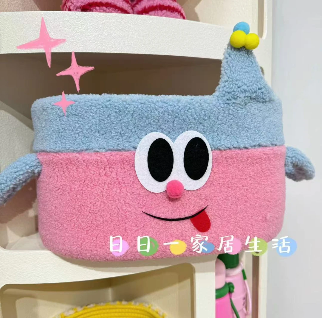 吐舌一一可爱筐脏衣篮储物筐卡通表情储物筐