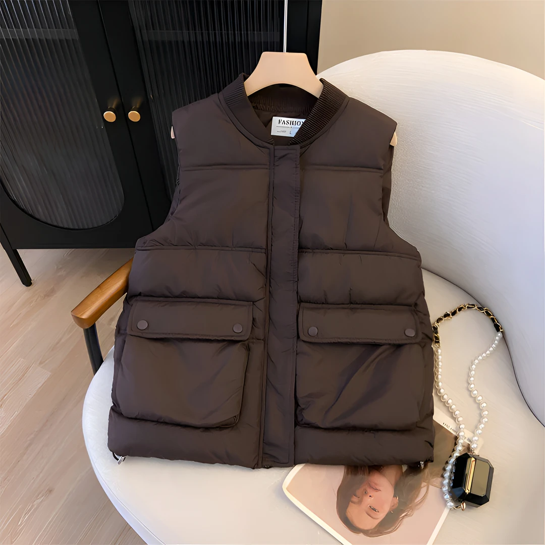 万能百搭小马甲外穿洋气高档坎肩女外套秋冬女士时尚百搭服装衣服