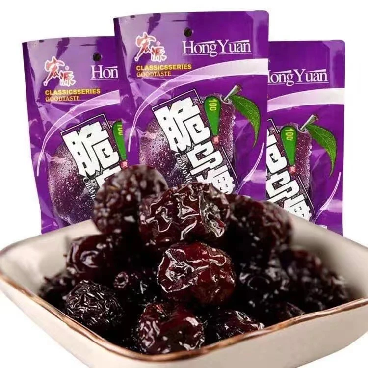 宏源脆乌梅蜜饯话梅果干8090后怀旧儿童零食酸甜美味
