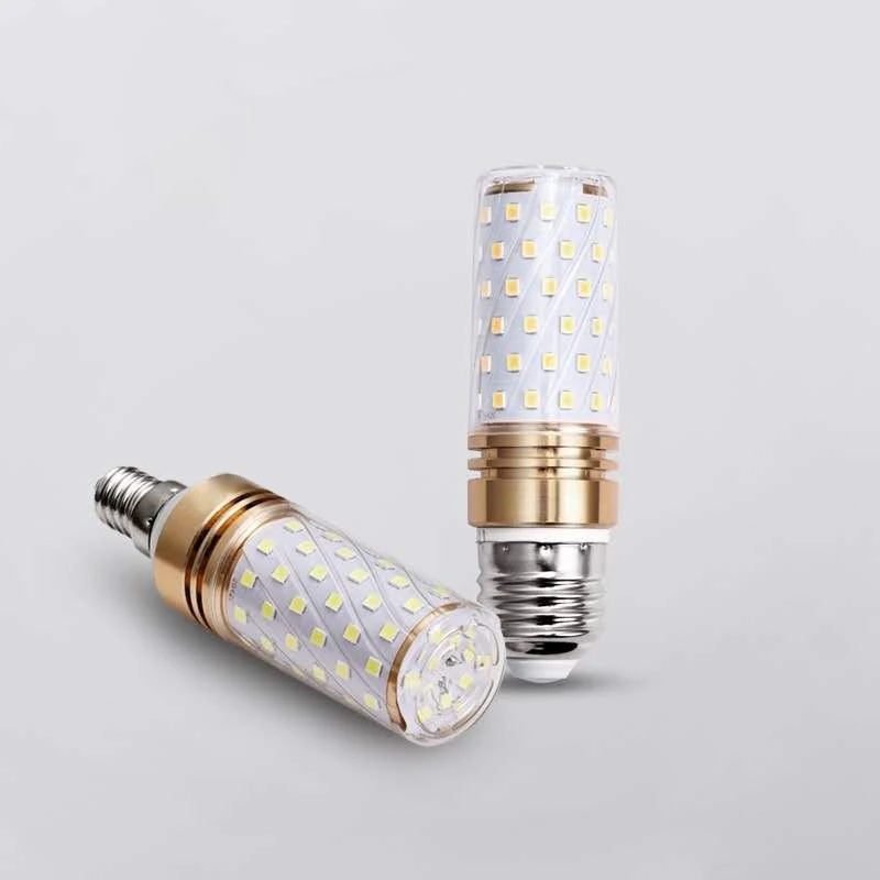 称意led灯泡e14e27大小螺口家用节能cao亮led玉米灯泡三色变光