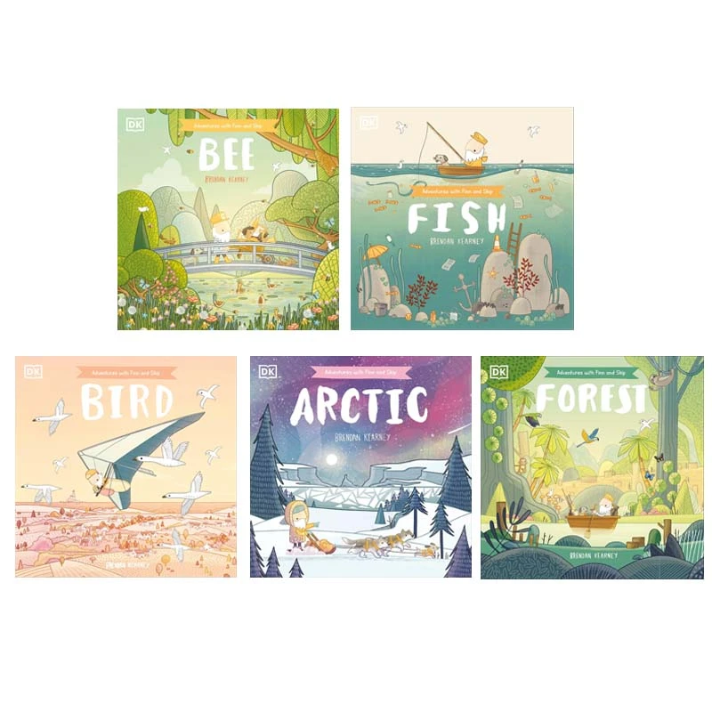 （大北专属）Brendan Kearney DK绘本百科系列动植物知识科普故事