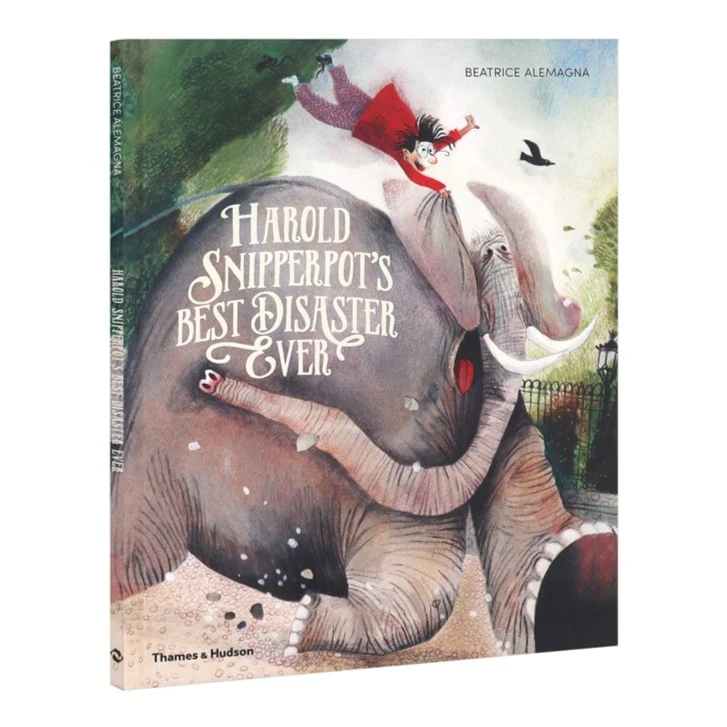 （Angela妈妈专属）进口英文原版 哈罗德的大灾难 精装插画绘本