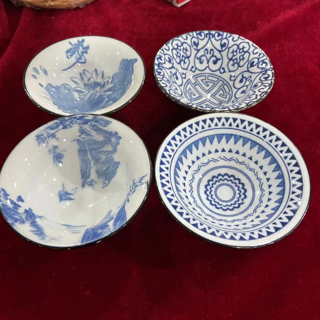 青花瓷茶杯【款式随机不可指定】