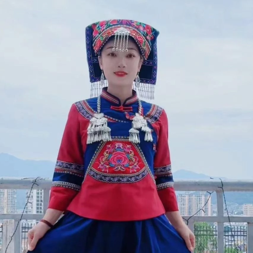 布依族壮族少数民族服饰国风传统民族套装a4c0bc