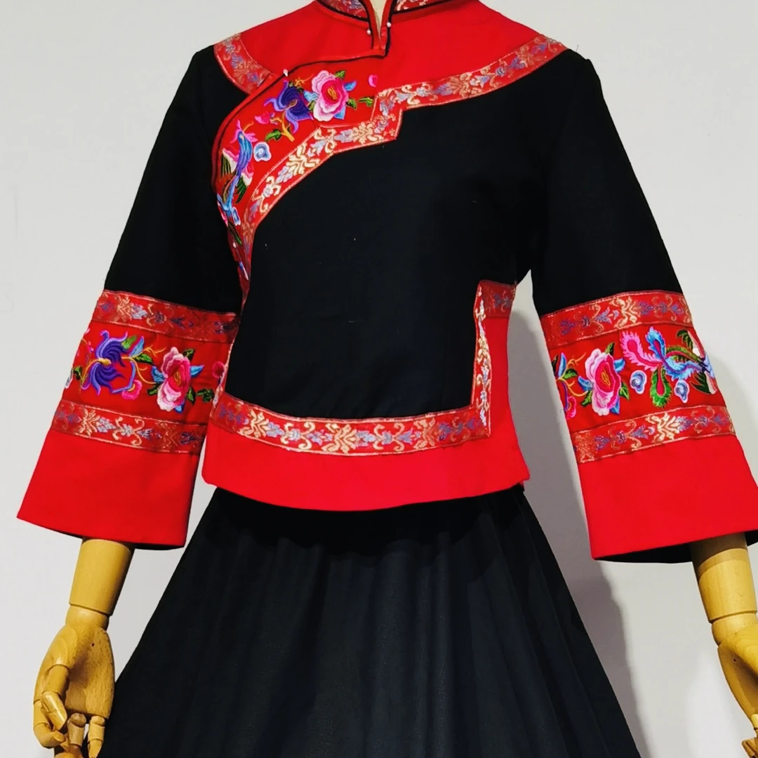 布依族壮族少数民族服饰国风传统民族套装a0kr0k1