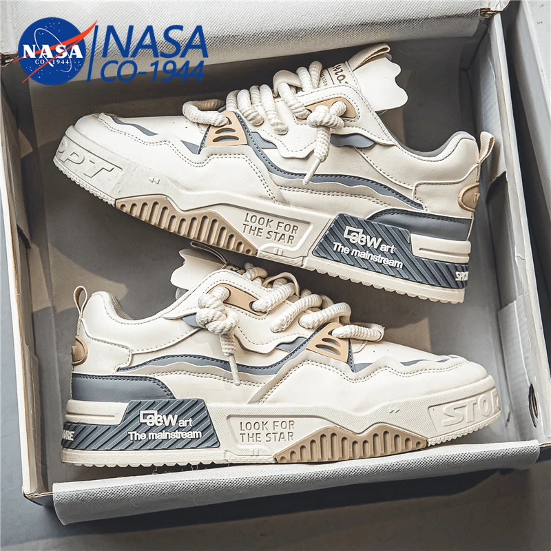 新款原创百搭白鞋男士厚底莆田防滑美式板鞋男款爆款高中生男生