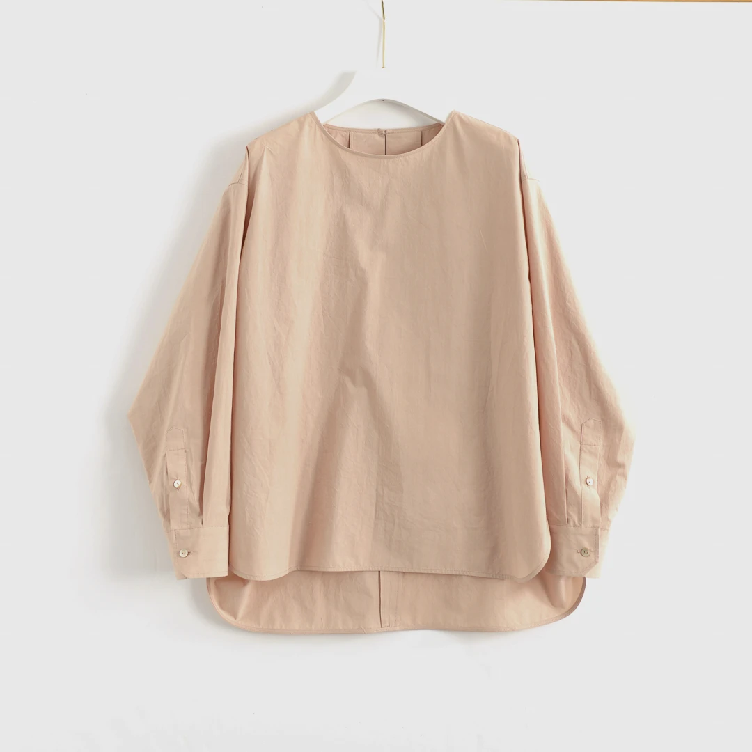 设计师款衬衫女装2025春夏新款上衣衬衣长袖纯棉时尚休闲中式通勤