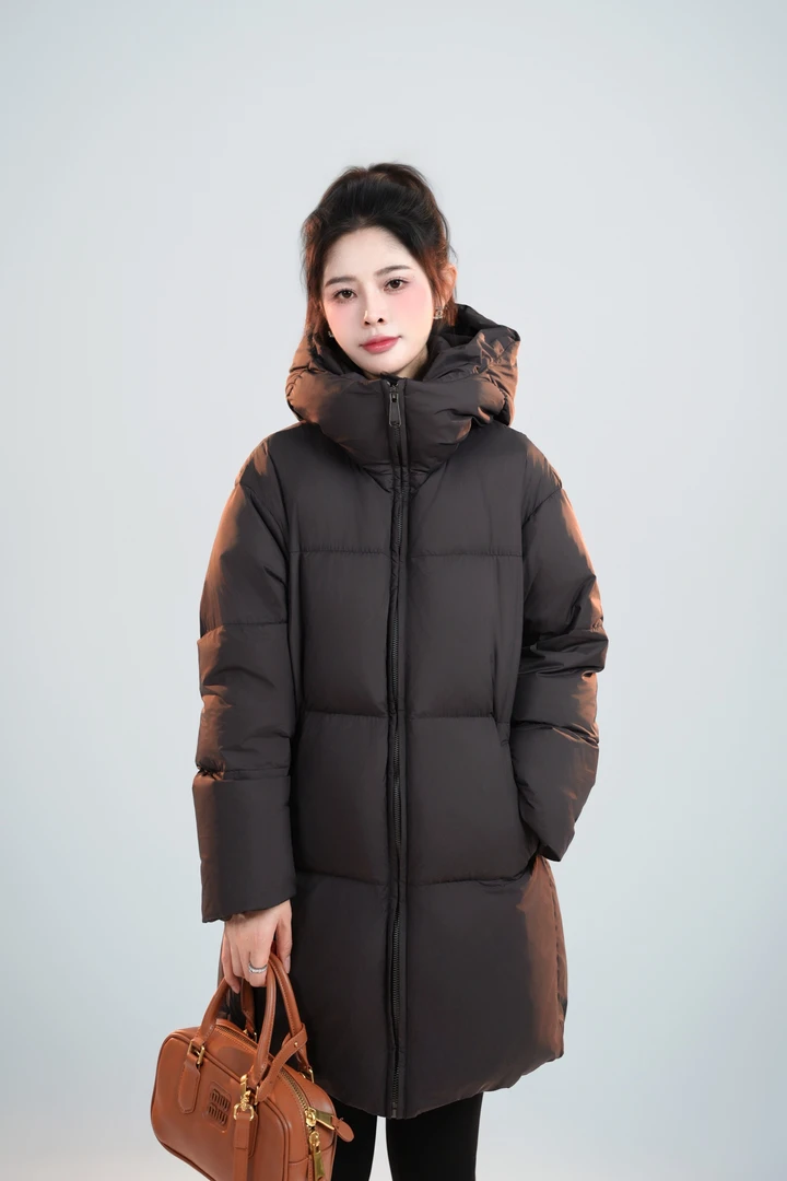 宿慕SUMU 女款超厚蓬松冰岛羽绒服11-1冬款2024新款羽绒服B6904Q