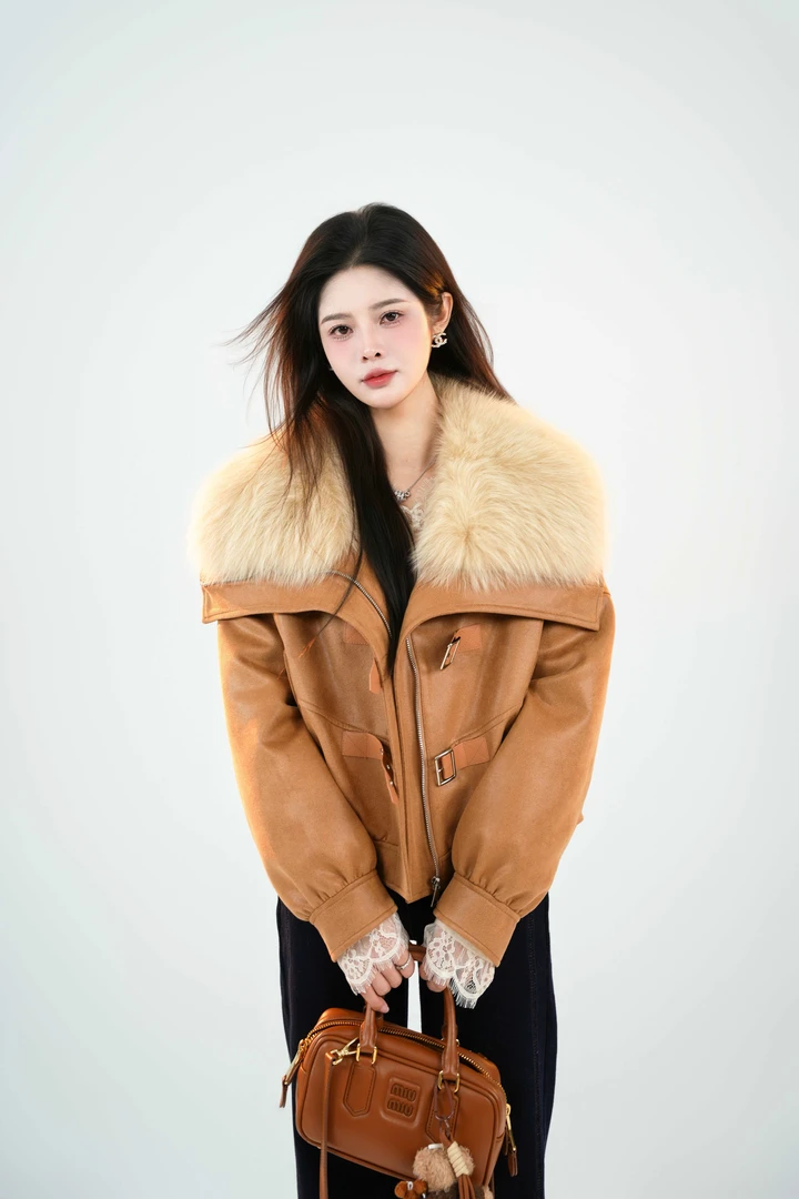 宿慕SUMU 女款鹅绒服10-29冬季2024新款时尚休闲百搭外套H42004