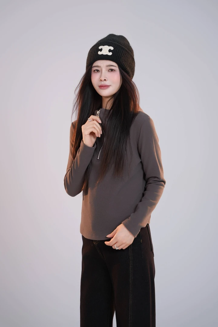 宿慕SUMU 女款卫衣 11-15 冬季2024新款时尚休闲卫衣B1902V