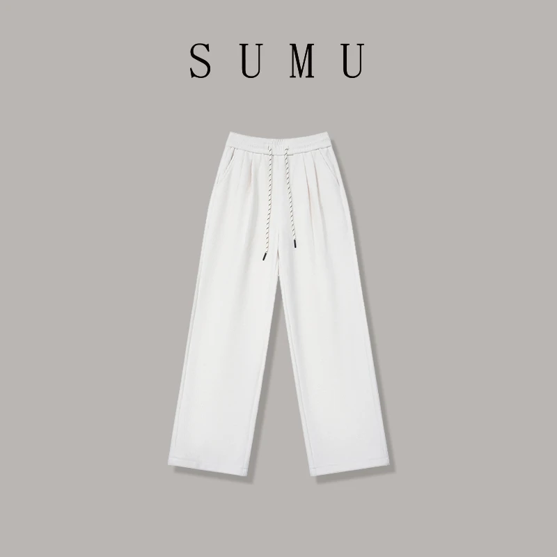 宿慕SUMU 女款休闲裤 9-17 秋季2024新款时尚百搭休闲裤B69016