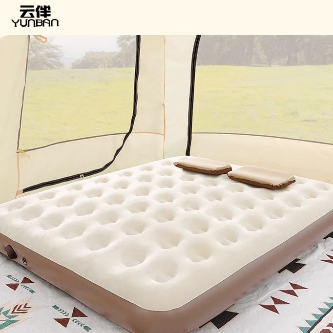 云伴自动充气床垫户外露营充气帐篷打地铺睡垫便携家用冲气垫床