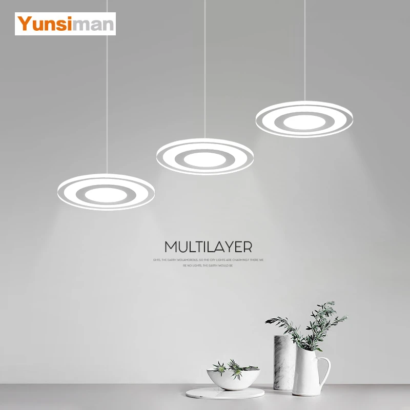 现代简约餐厅灯三头吊灯卧室吧台个性创意客厅灯饭厅灯具led灯饰