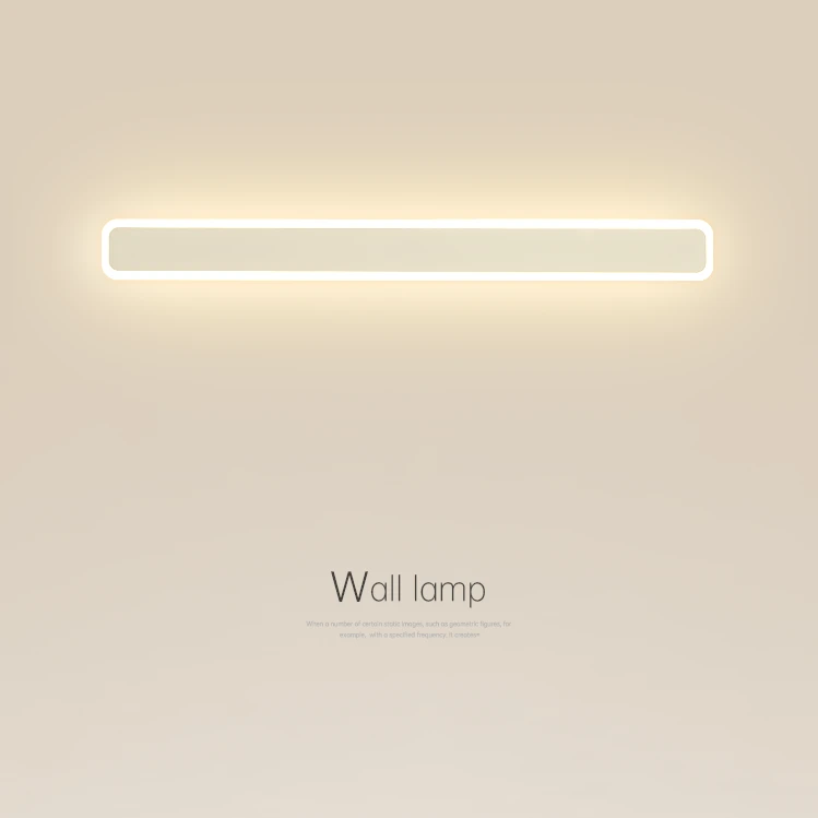 壁灯led现代简约卧室灯床头灯极简长条北欧壁灯客厅灯酒店墙壁灯