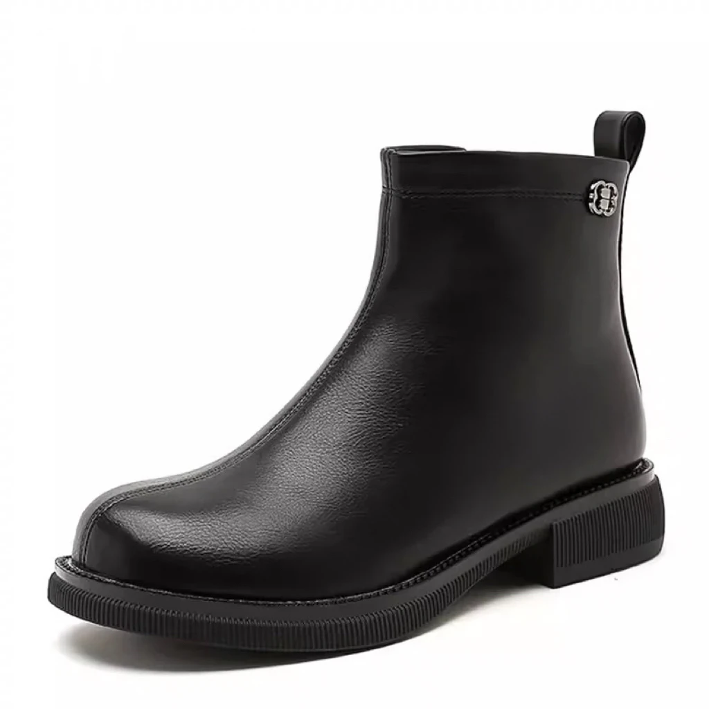 冬季3721加绒瘦瘦靴短靴23D