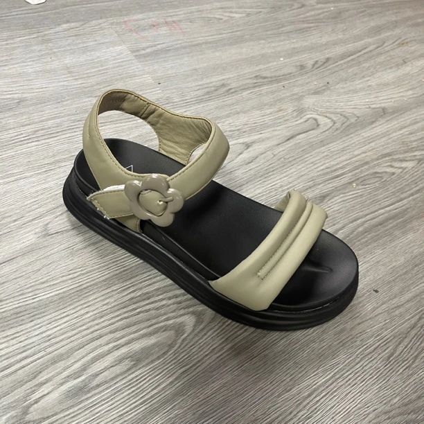 夏季1111魔术贴厚底凉鞋女鞋23X