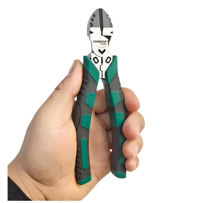 工业级电工6寸偏口钳斜嘴钳(加强型)