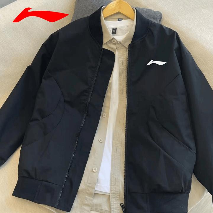 国货品牌新款纯色棒球服男女春秋潮牌情侣外套复古休闲飞行员夹克